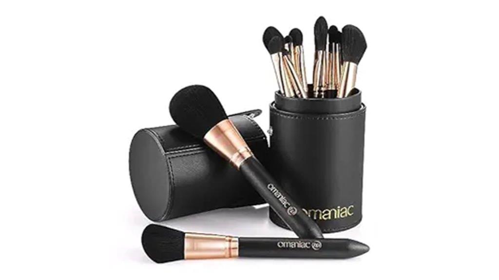 12 brush set case