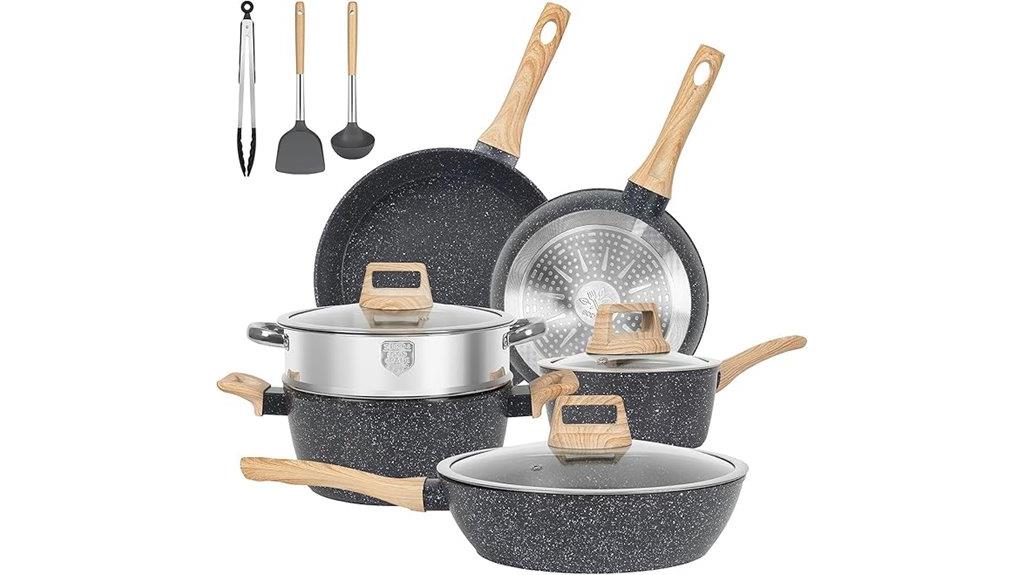 12 piece cookware set