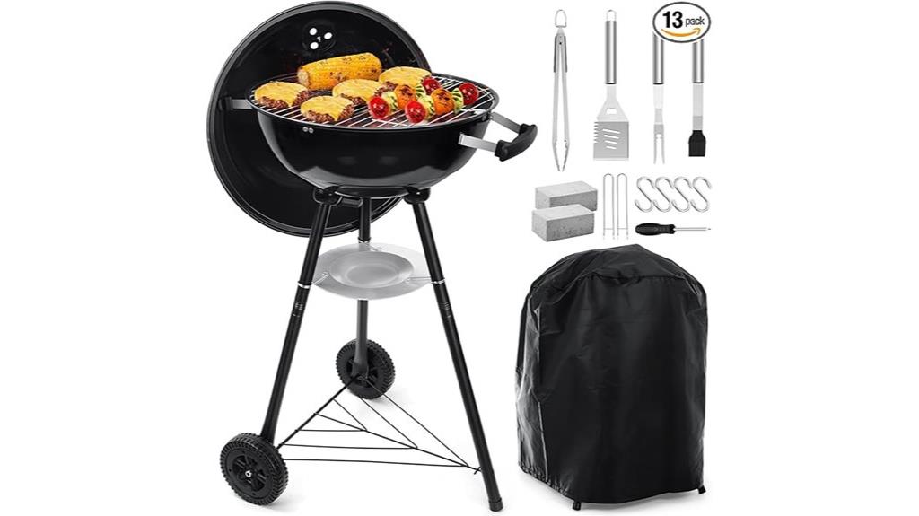 18 inch charcoal kettle grill