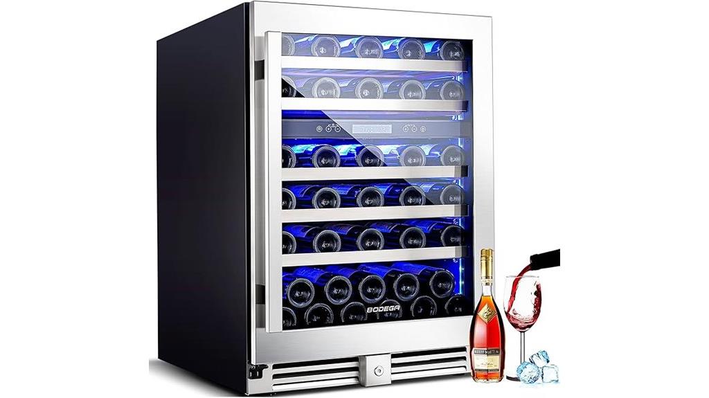 56 bottle dual zone