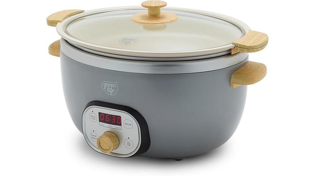 6 qt ceramic slow cooker
