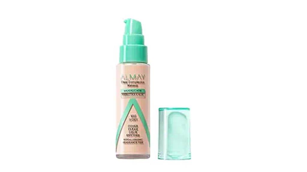 acne foundation with salicylic