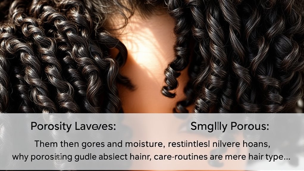 adjust for hair porosity