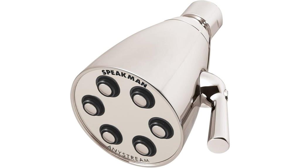adjustable brass shower head