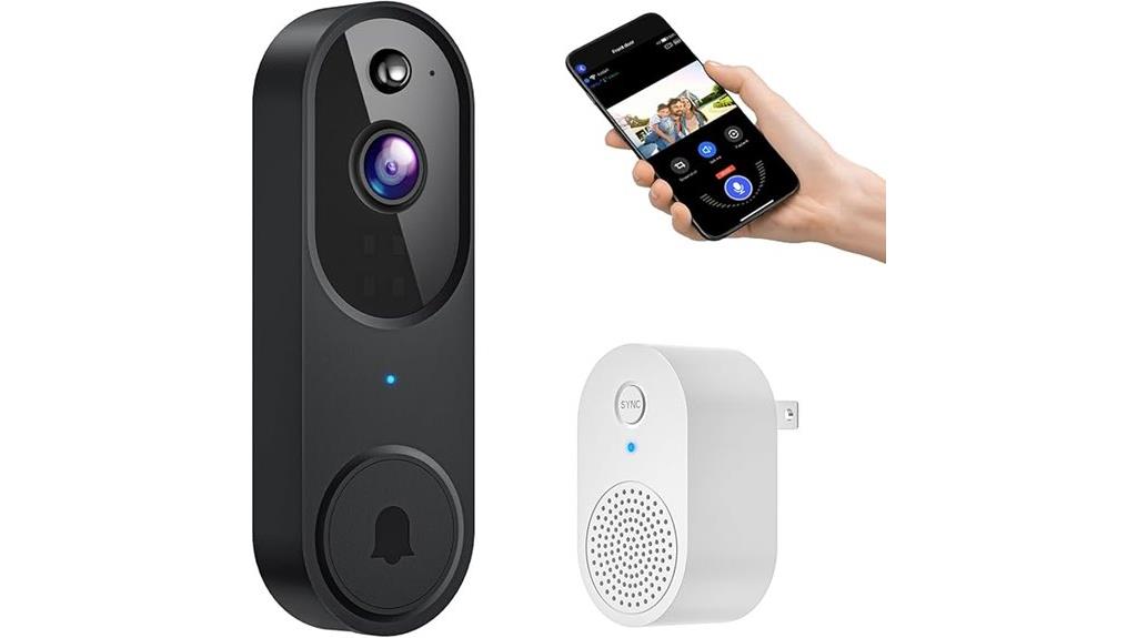 ai night vision doorbell