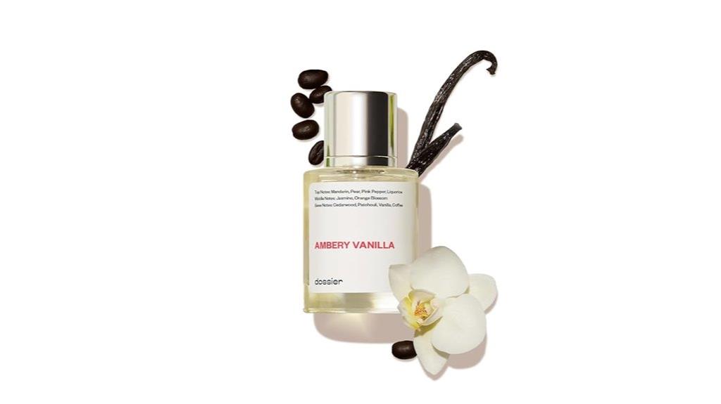 ambery vanilla eau perfume