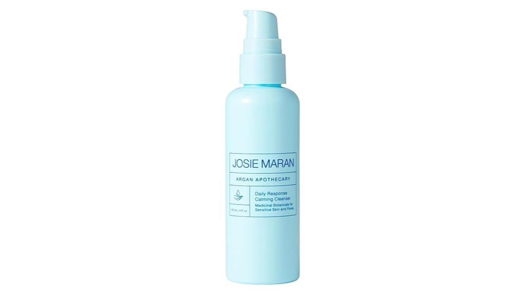 argan based daily facial cleanser