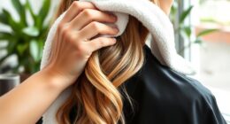 avoid brushing wet hair