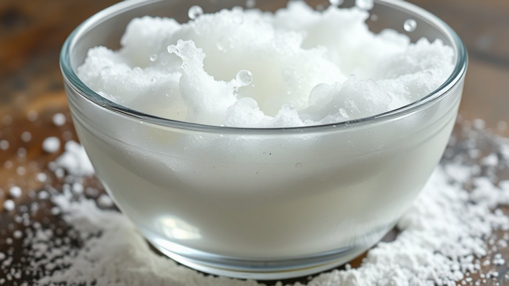 avoid mixing baking soda vinegar