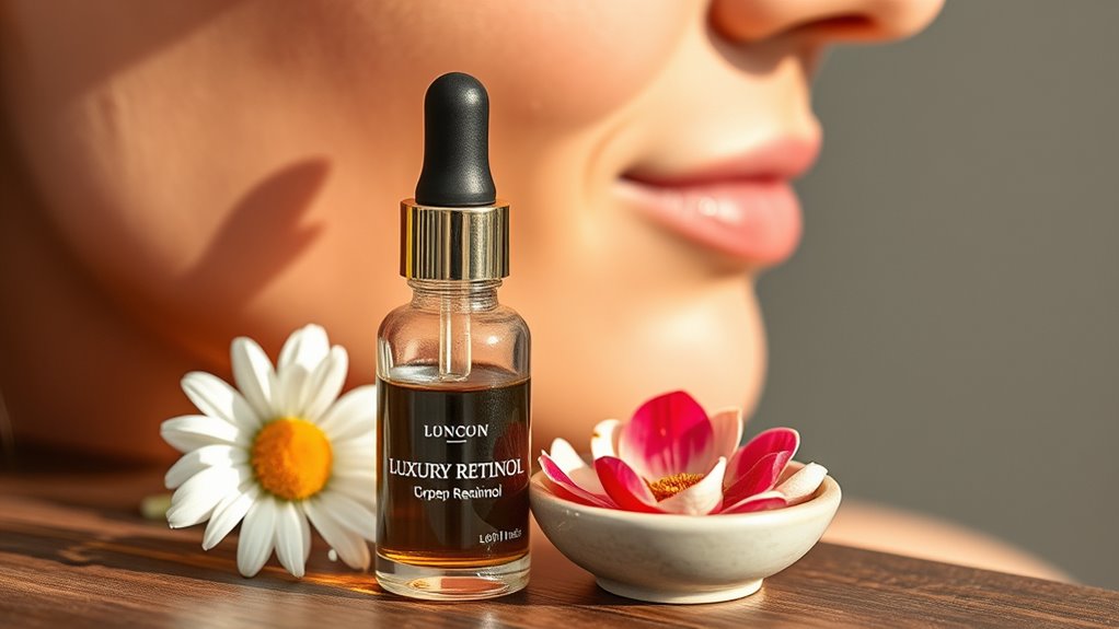 balancing retinol and natural ingredients
