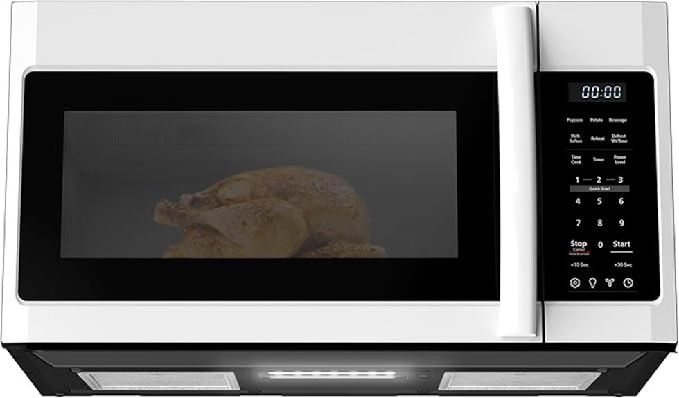 black decker microwave with vent