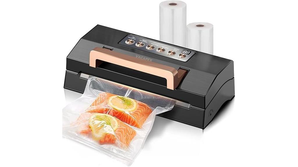 black stainless steel sealer