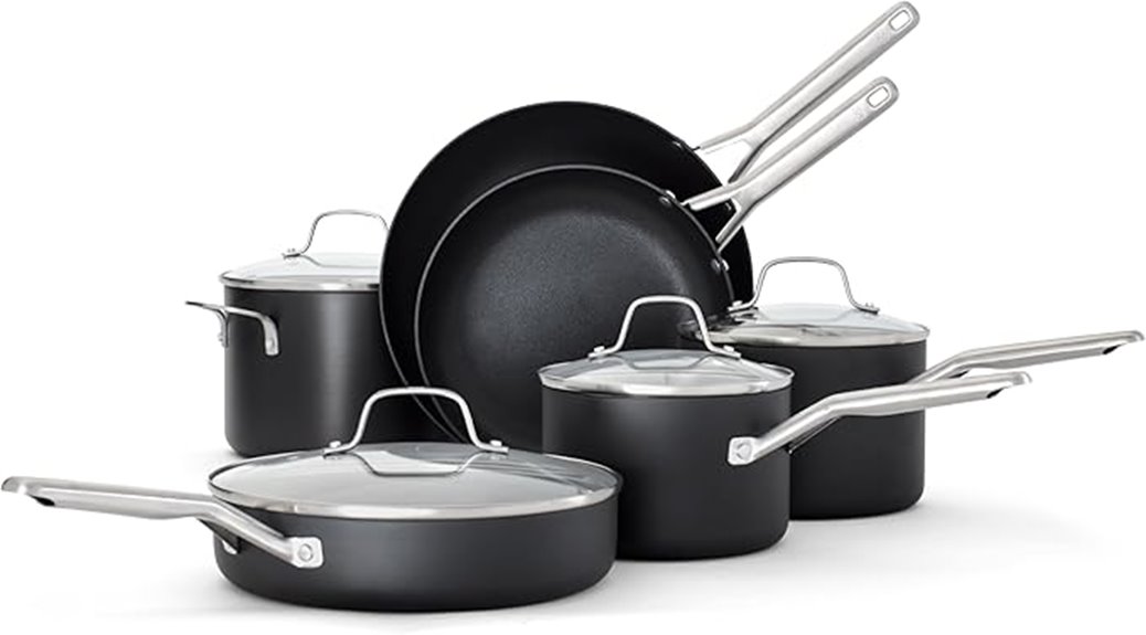 calphalon nonstick cookware set