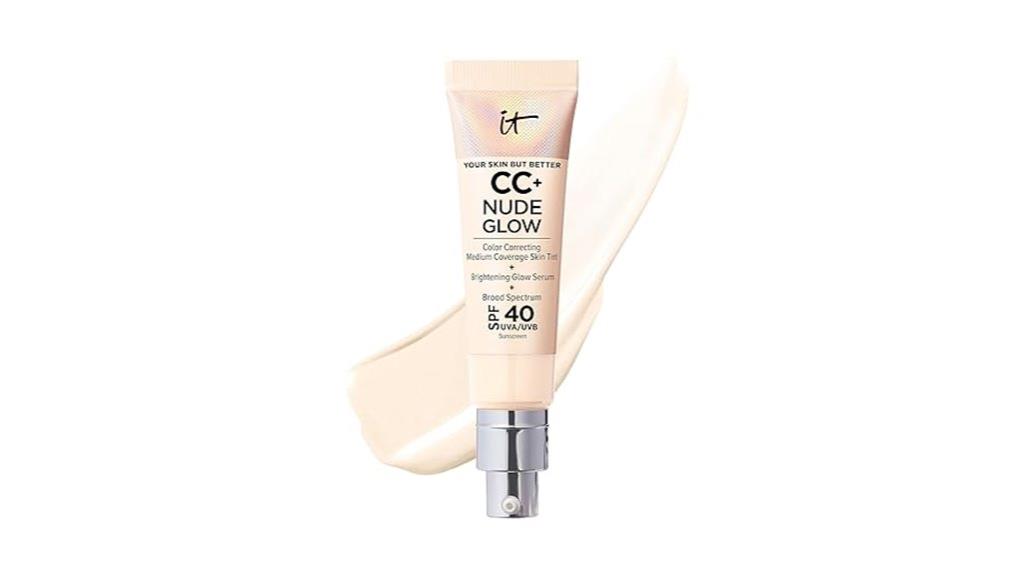 cc nude glow spf40