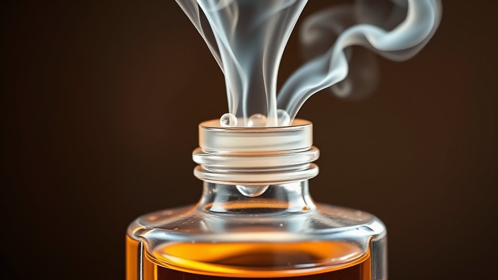 chemical reactions alter scent
