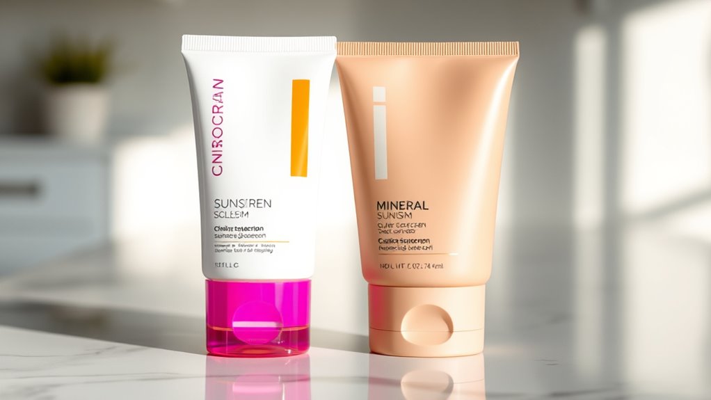 chemical sunscreens benefits risks