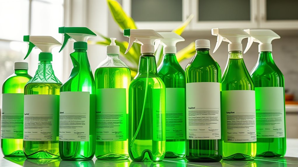 choose safe cleaning products