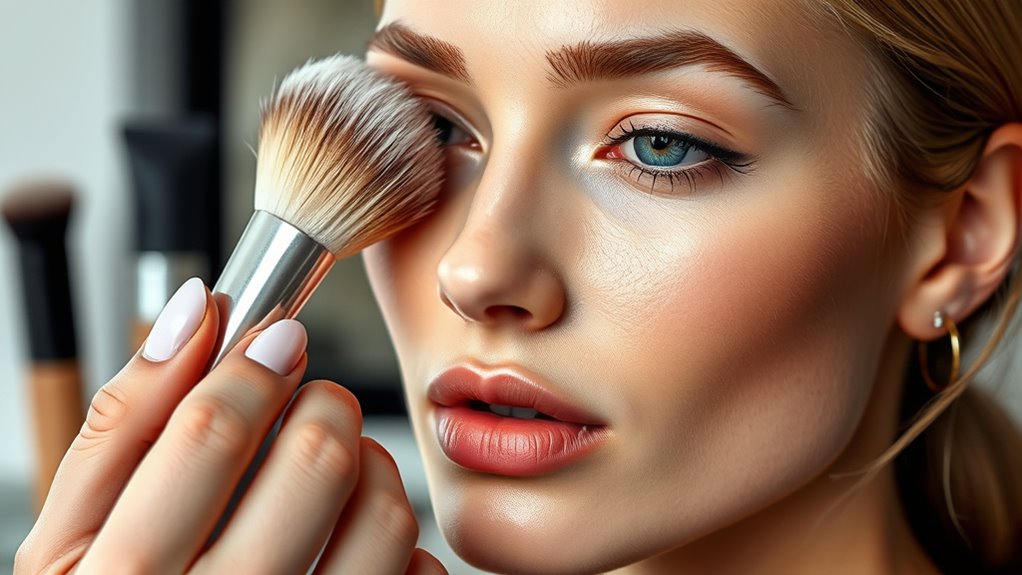 choose suitable light makeup