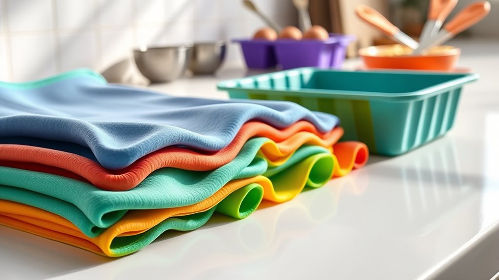 clean dry grease molds
