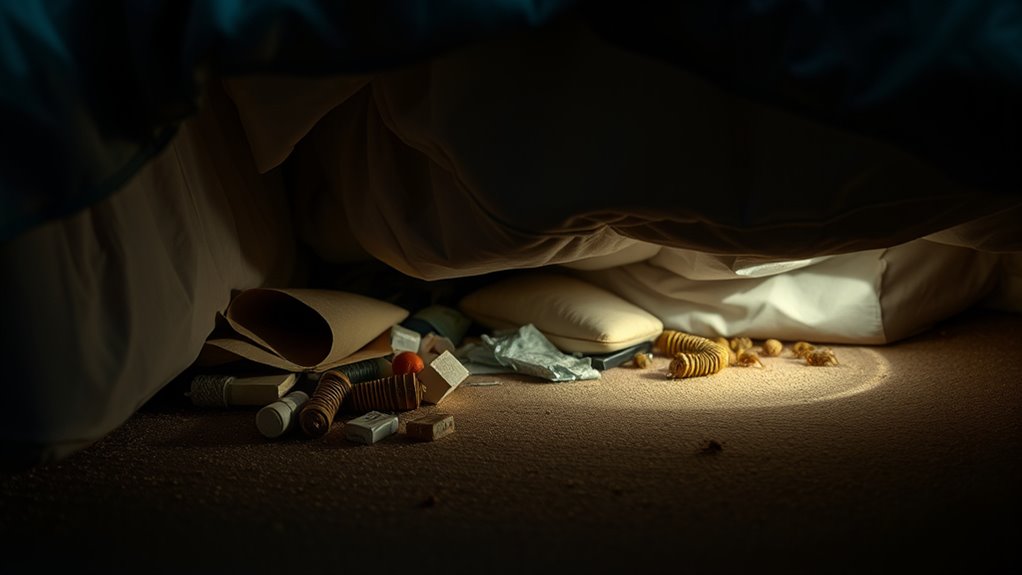 clutter attracts pest hideouts