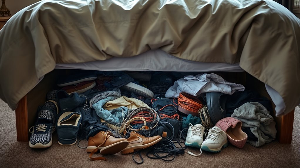 clutter increases stress hormones