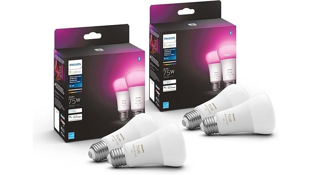 color changing led bulb pack