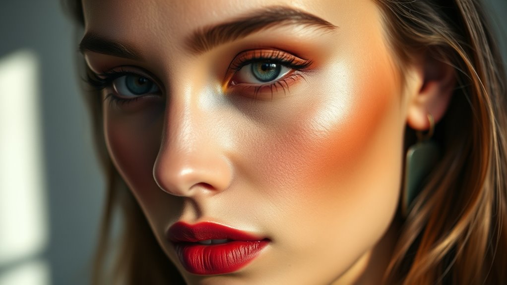 color coordination for eye enhancement