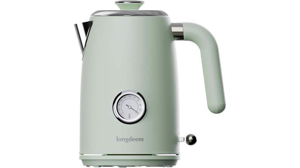 compact stainless steel kettle