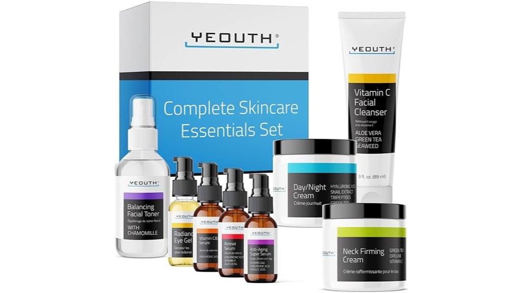 complete anti aging skincare set