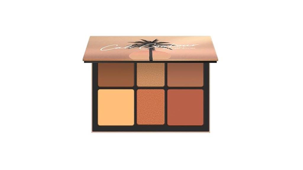 contour and highlight palette