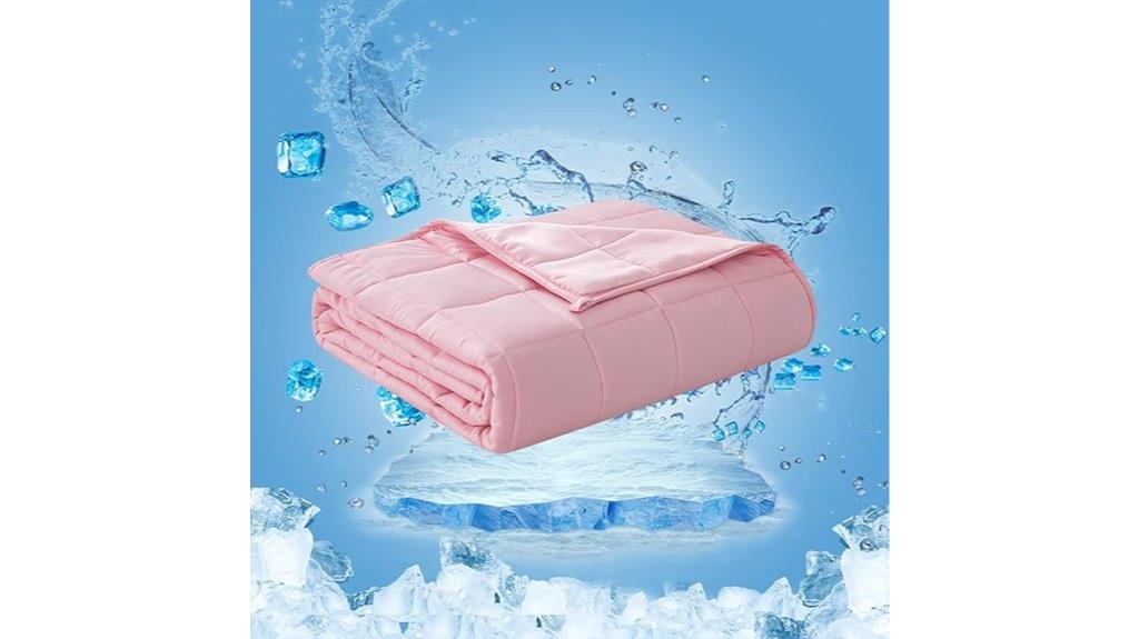 cooling weighted blanket size