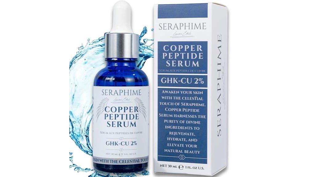 copper peptide facial serum