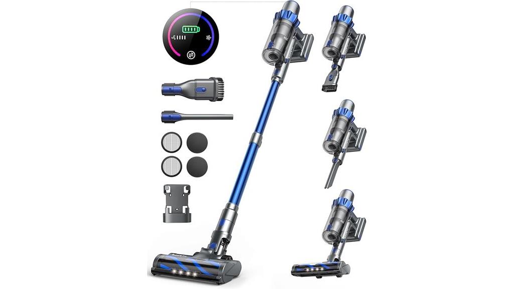 cordless 450w touch vacuum