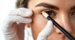 crease free celebrity concealer technique