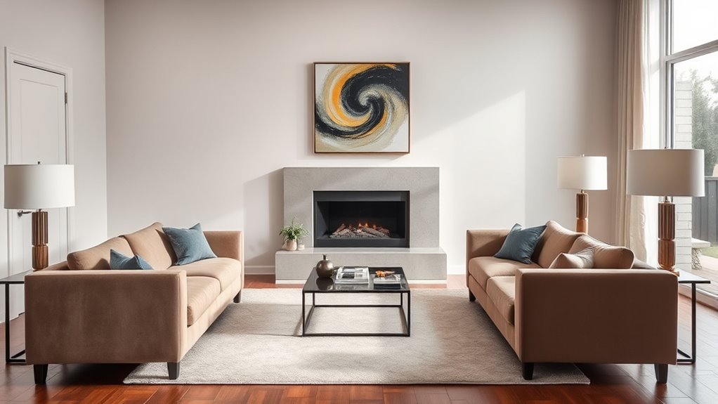 create a focal point layout