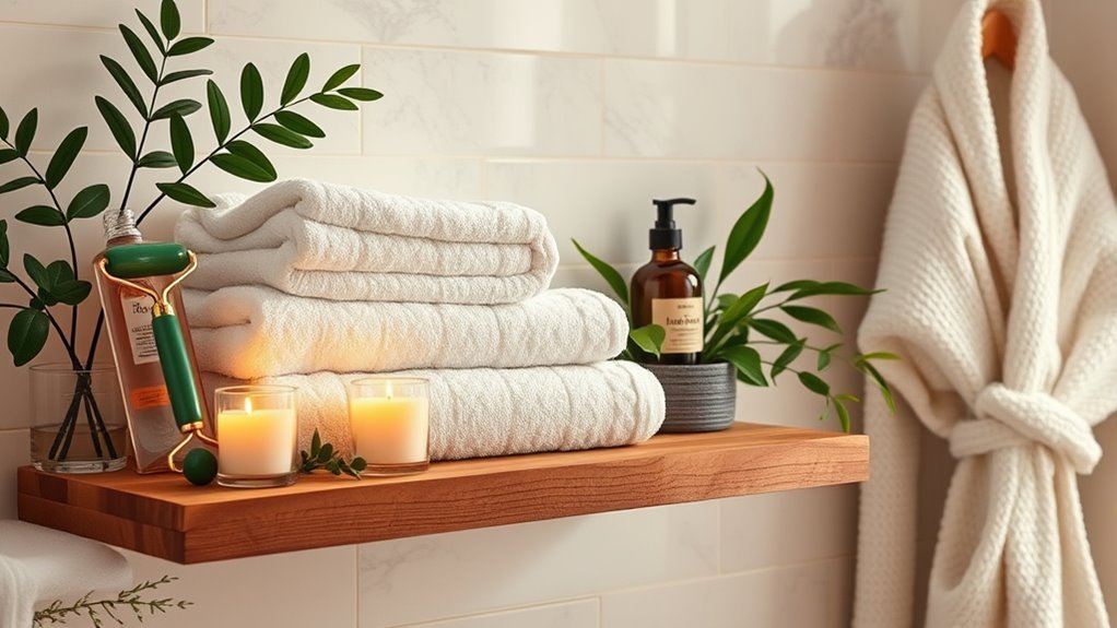 create a tranquil spa oasis