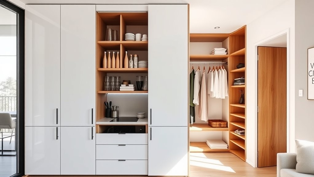 creative small space storage