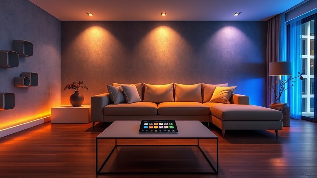customizable lighting for ambiance