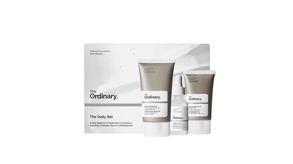 daily hydrating skincare routine