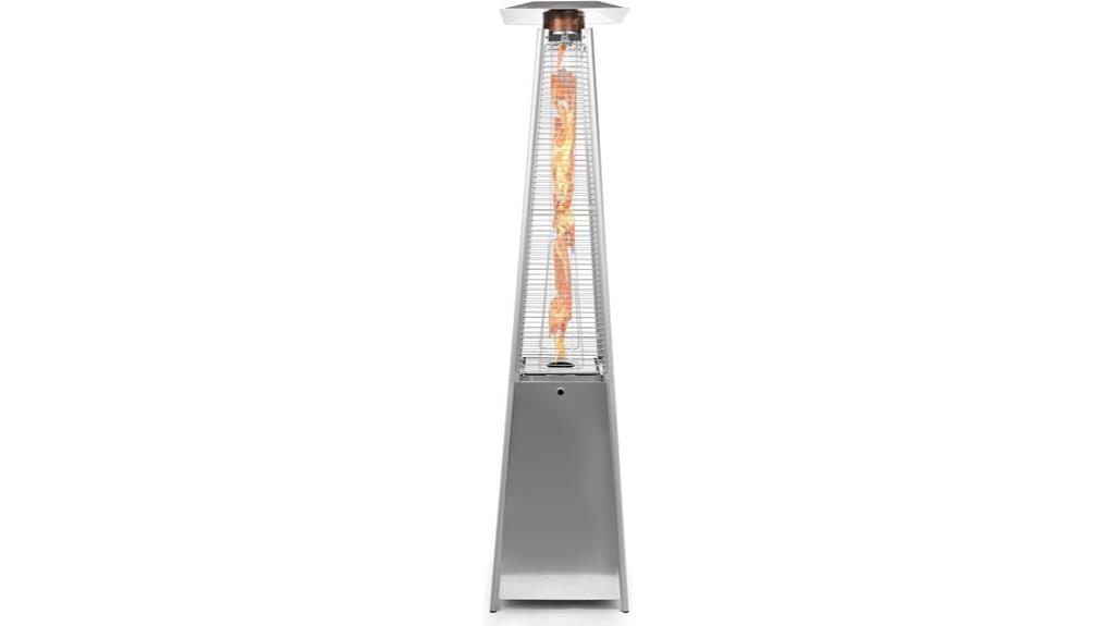 deluxe floor standing patio heater