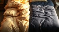 down vs synthetic comforters