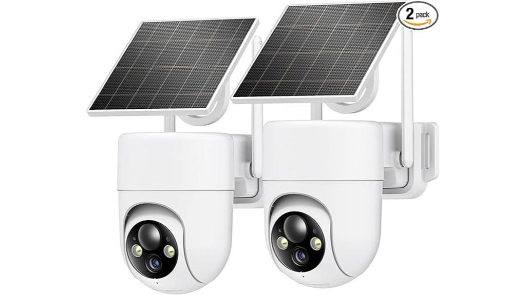 dual 2k outdoor cameras