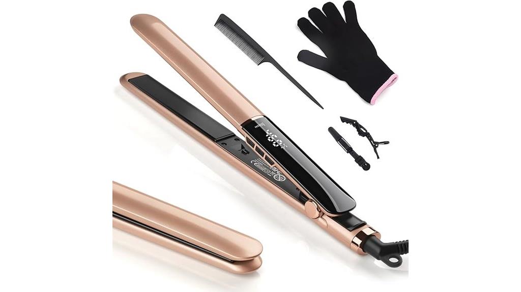 dual function ceramic styling tool