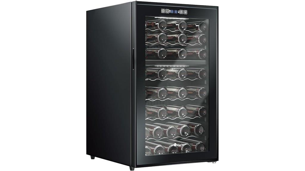 dual zone wine cooler