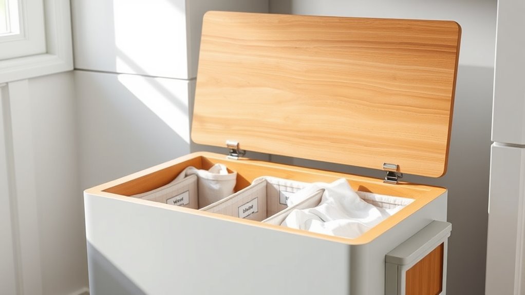 durable spacious functional hamper