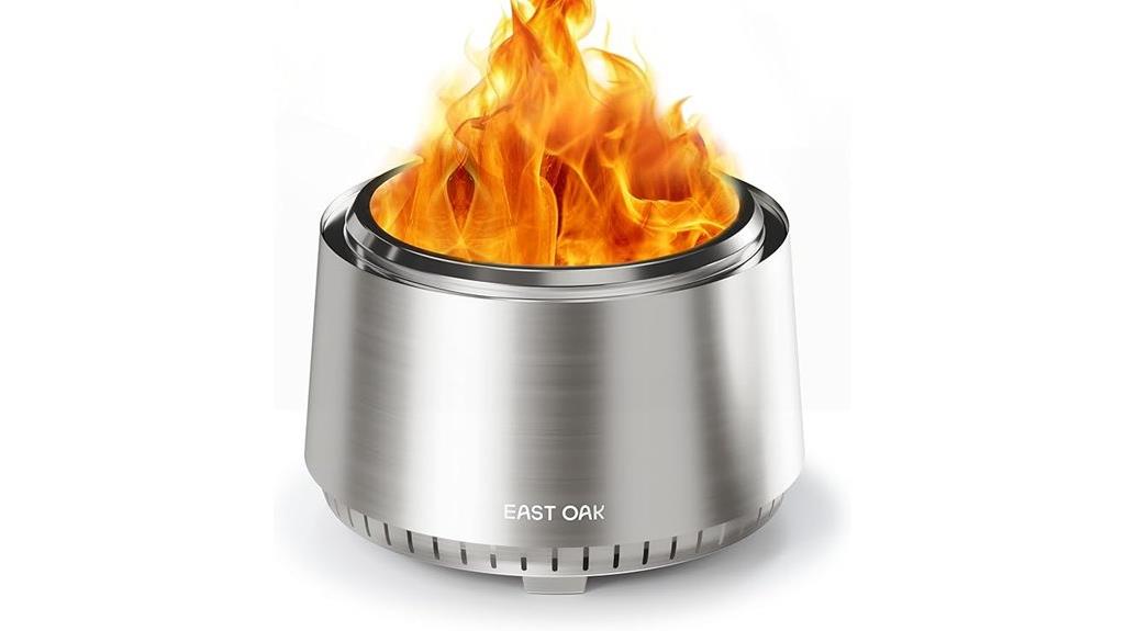 east oak fire pit