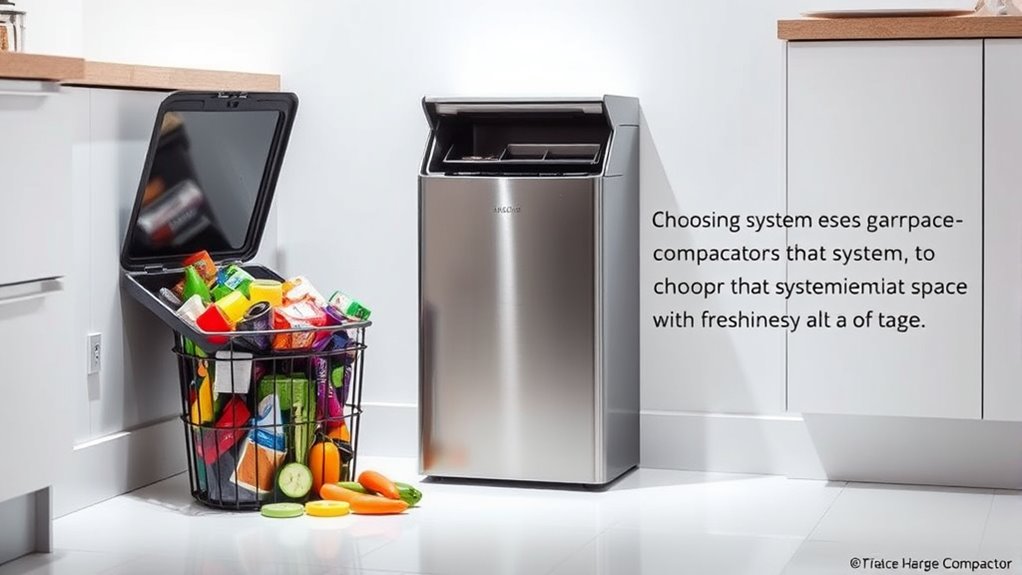 effective odor control and space efficiency