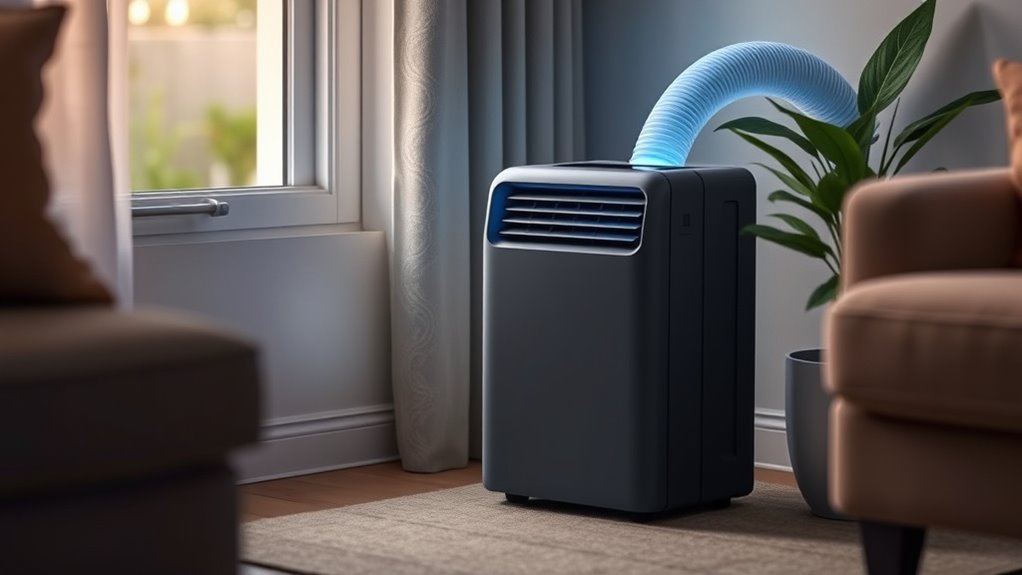 efficient portable cooling venting
