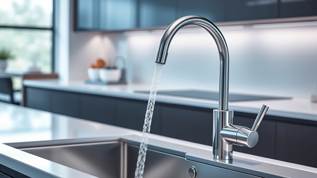 effortless cooking faucet features