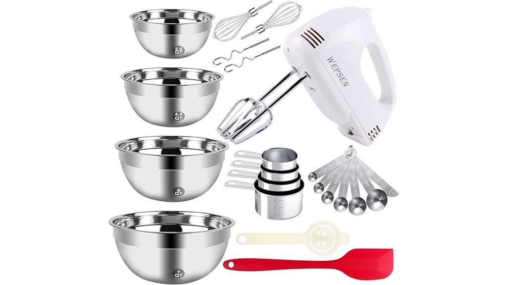 electric hand mixer set